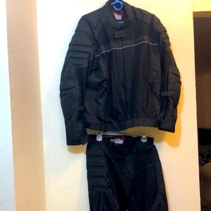 NWOT BILT Riding Set Two Pcs Pants &Jacket Size L